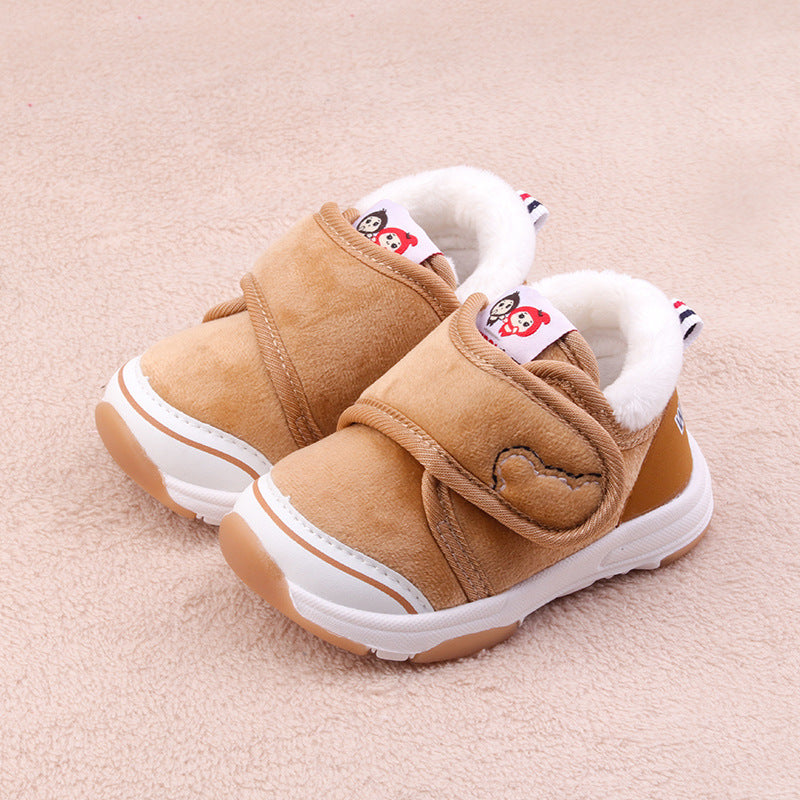 Baby Toddler Shoes Soft Soled Cotton Shoes Sneakers - Mubimart -  