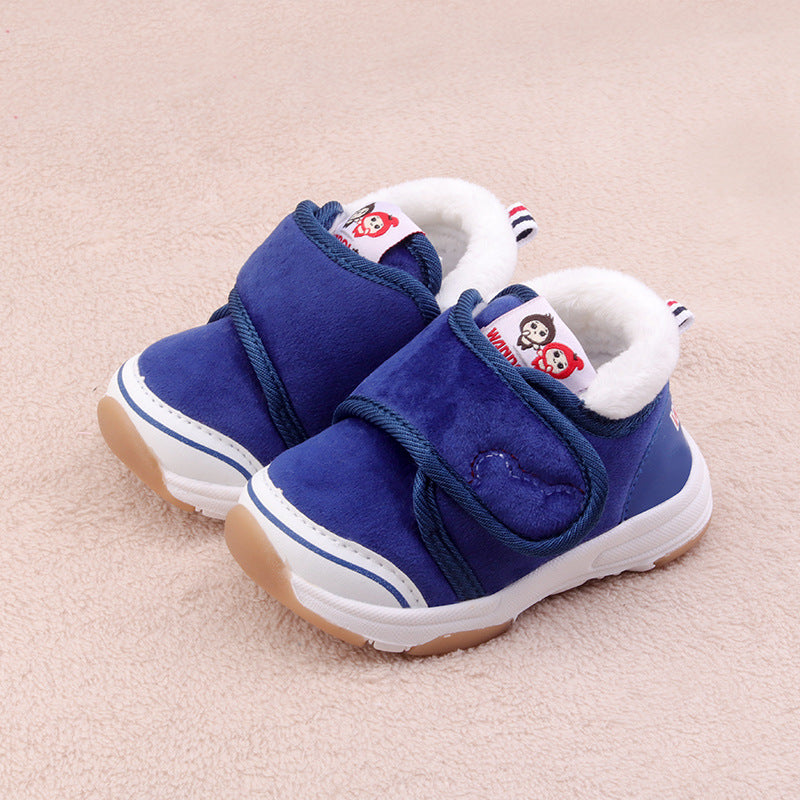 Baby Toddler Shoes Soft Soled Cotton Shoes Sneakers - Mubimart - Baby Shoes 