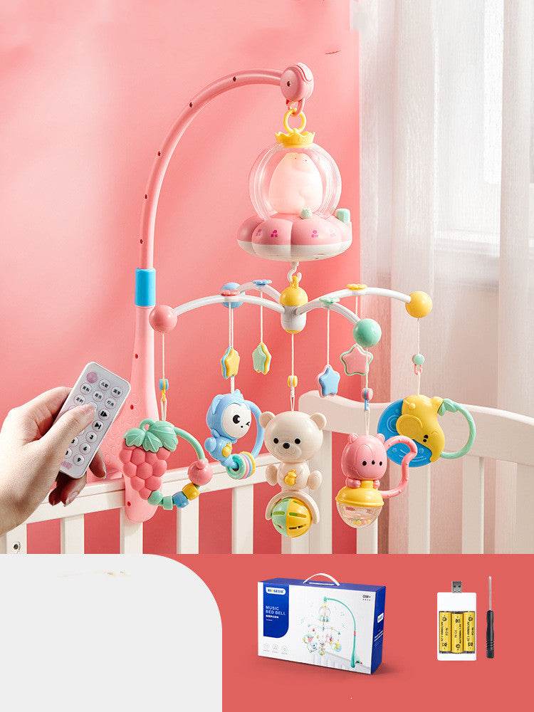 Baby Toy Bedside Comfort Rotating Hanging Bed Bell - Mubimart