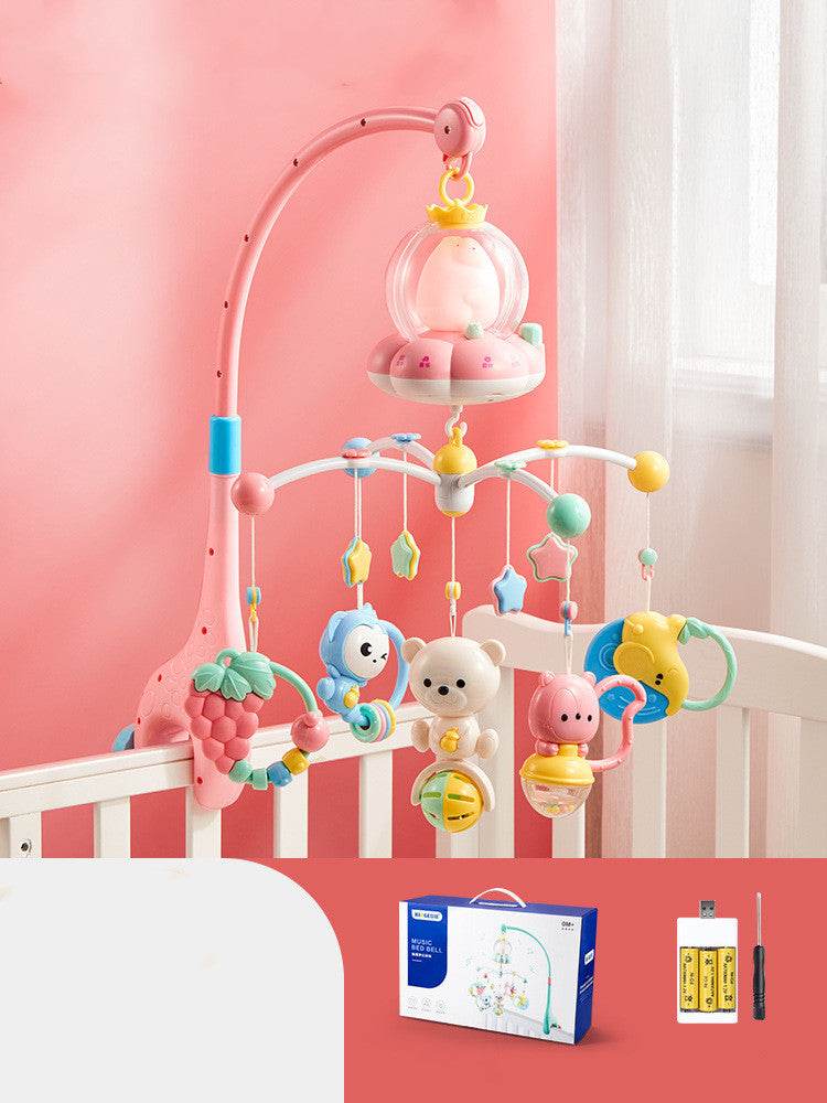 Baby Toy Bedside Comfort Rotating Hanging Bed Bell - Mubimart