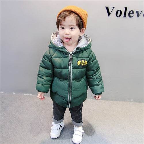 Baby boy baby padded jacket western style - Mubimart