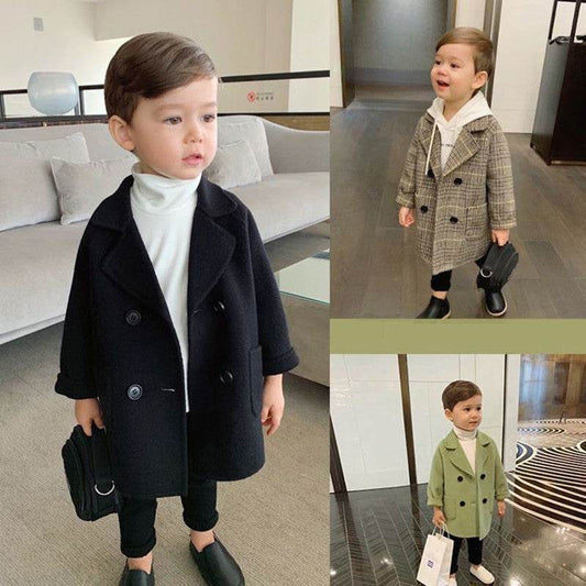 Baby boy jackets to keep warm in autumn and winter - Mubimart