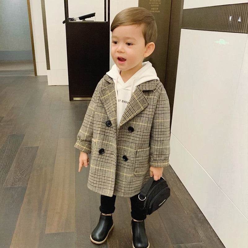 Baby boy jackets to keep warm in autumn and winter - Mubimart