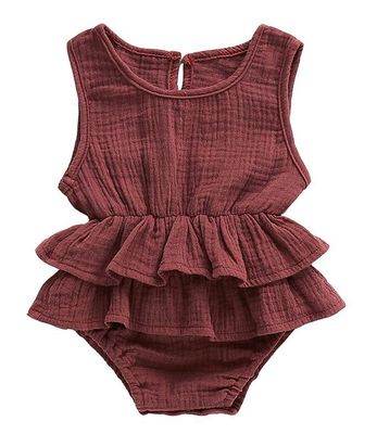 Baby children's clothing striped sleeveless girl pettiskirt - Mubimart