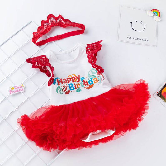 Baby clothes 0-2 years old baby girl sleeveless dress - Mubimart