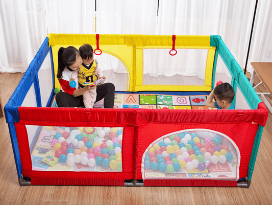 Baby crawling mat toddler fence - Mubimart
