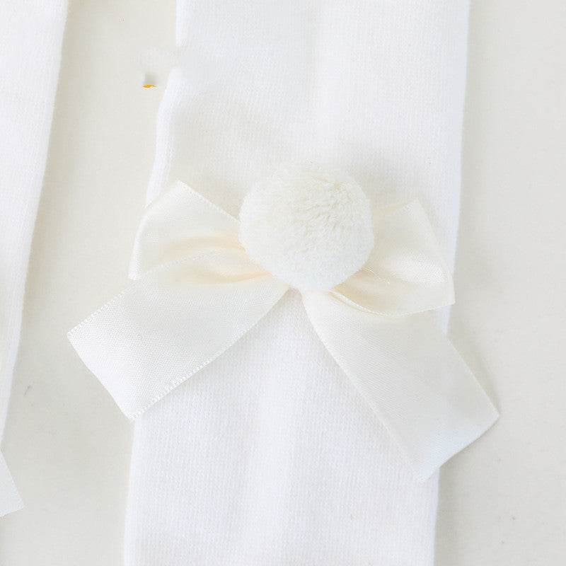 Baby girl bow tights - Mubimart