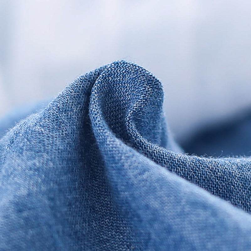 Baby girl denim jumpsuit - Mubimart