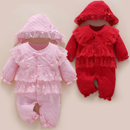 Baby girl princess one-piece dress - Mubimart