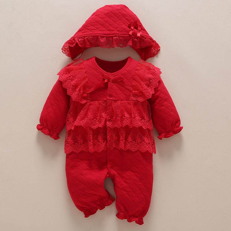 Baby girl princess one-piece dress - Mubimart