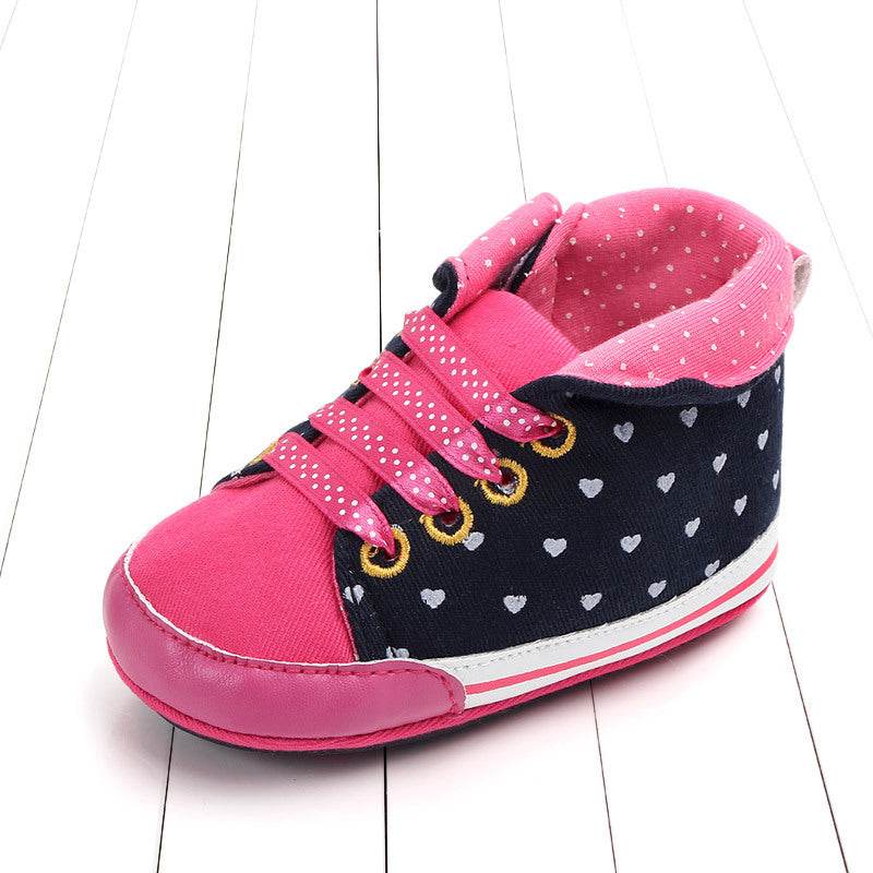 Baby high-top toddler shoes - Mubimart