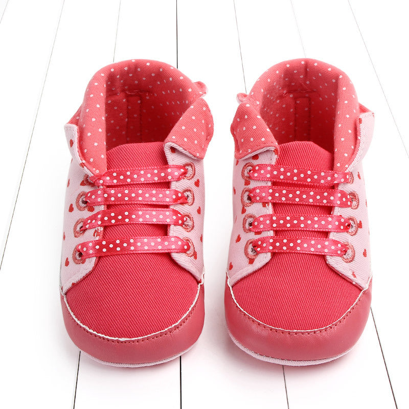 Baby high-top toddler shoes - Mubimart -  