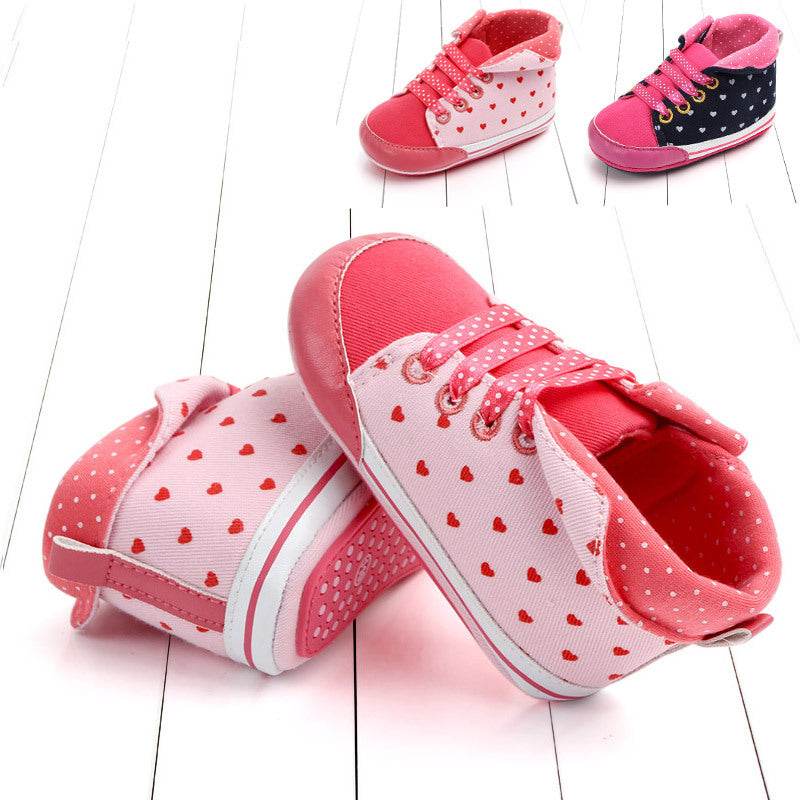 Baby high-top toddler shoes - Mubimart