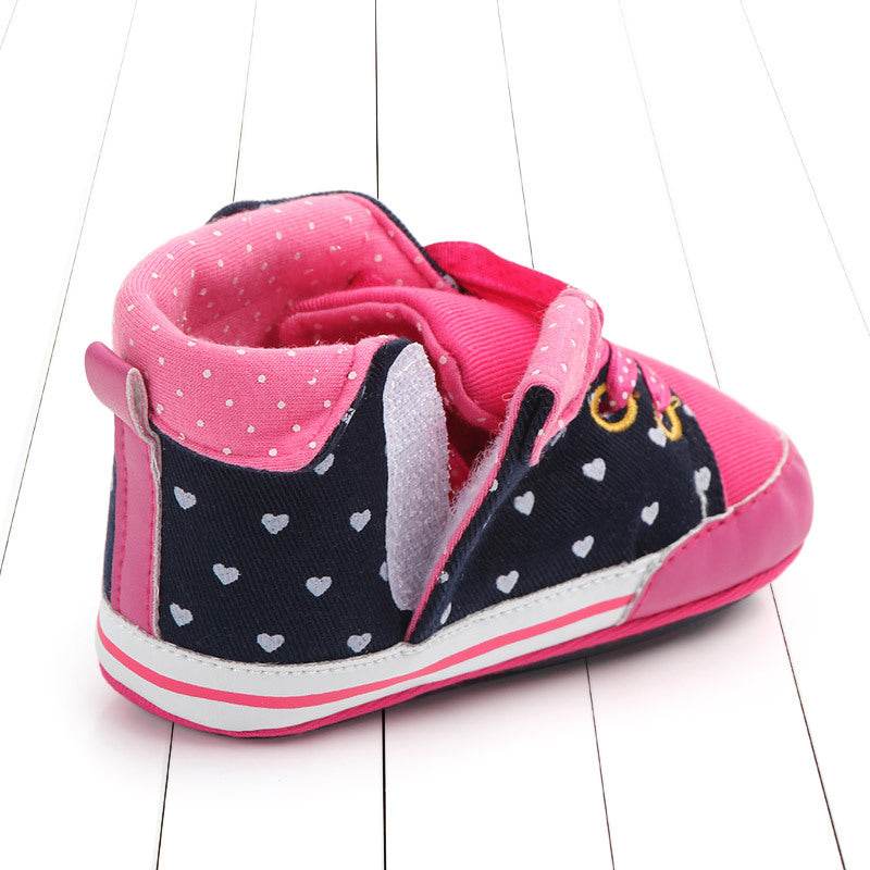 Baby high-top toddler shoes - Mubimart