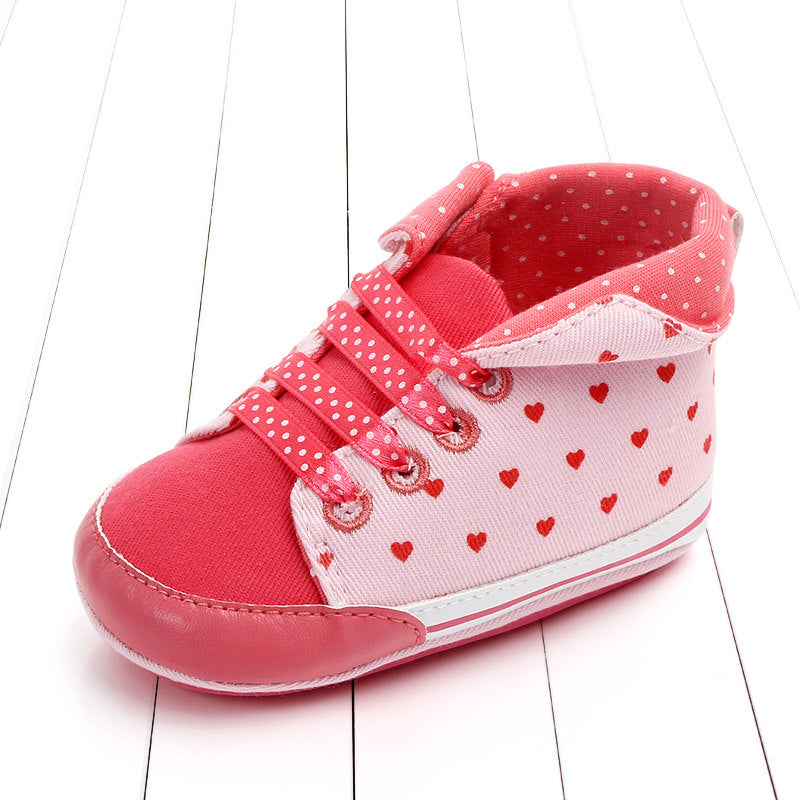 Baby high-top toddler shoes - Mubimart -  