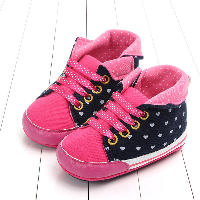 Baby high-top toddler shoes - Mubimart -  