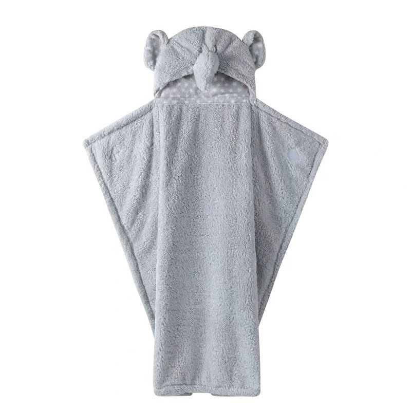 Baby hooded bath towel - Mubimart - Towel 