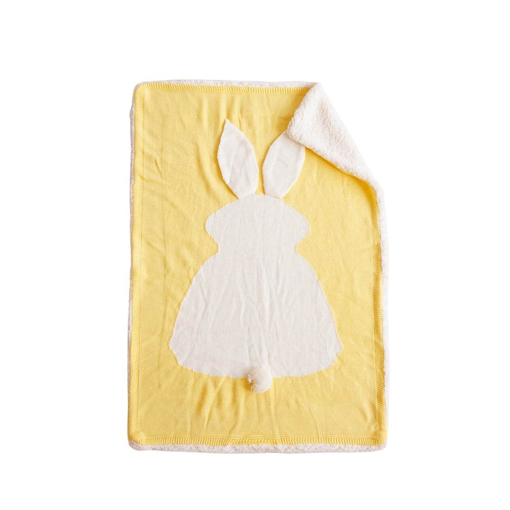 Baby knitted blankets spring and autumn blankets - Mubimart