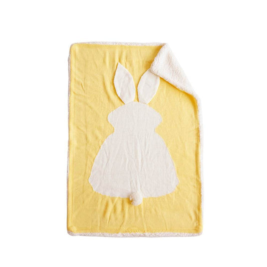 Baby knitted blankets spring and autumn blankets - Mubimart