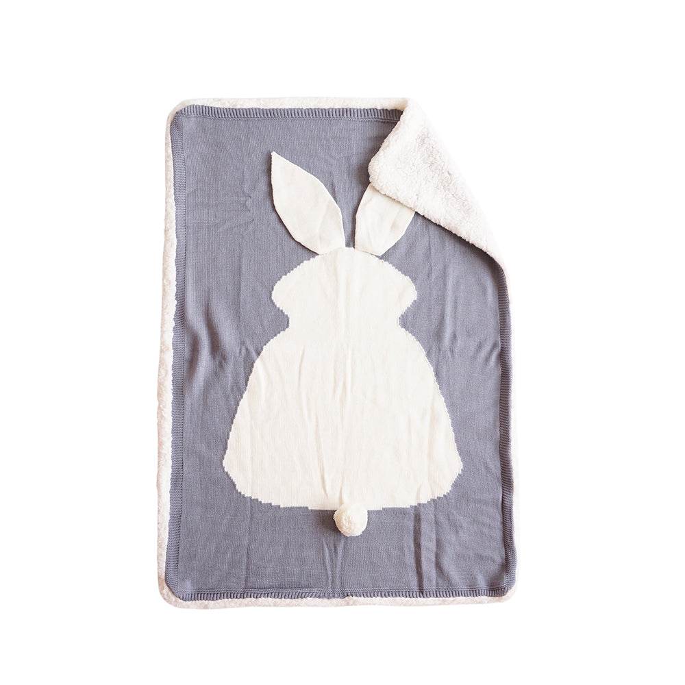 Baby knitted blankets spring and autumn blankets - Mubimart