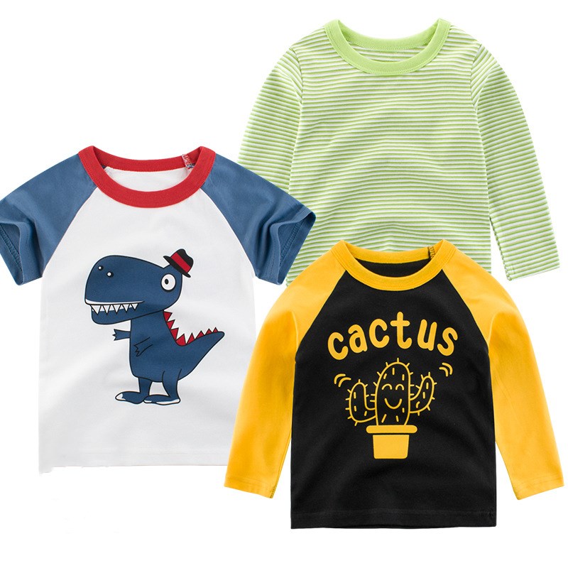 Baby long sleeve T-shirt - Mubimart - Boys T-shirt 