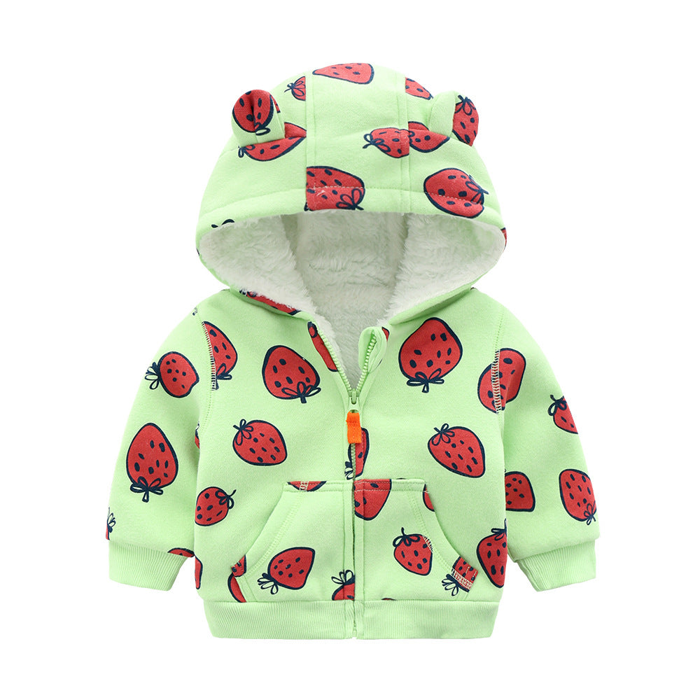 Baby plus fleece jacket - Mubimart -  