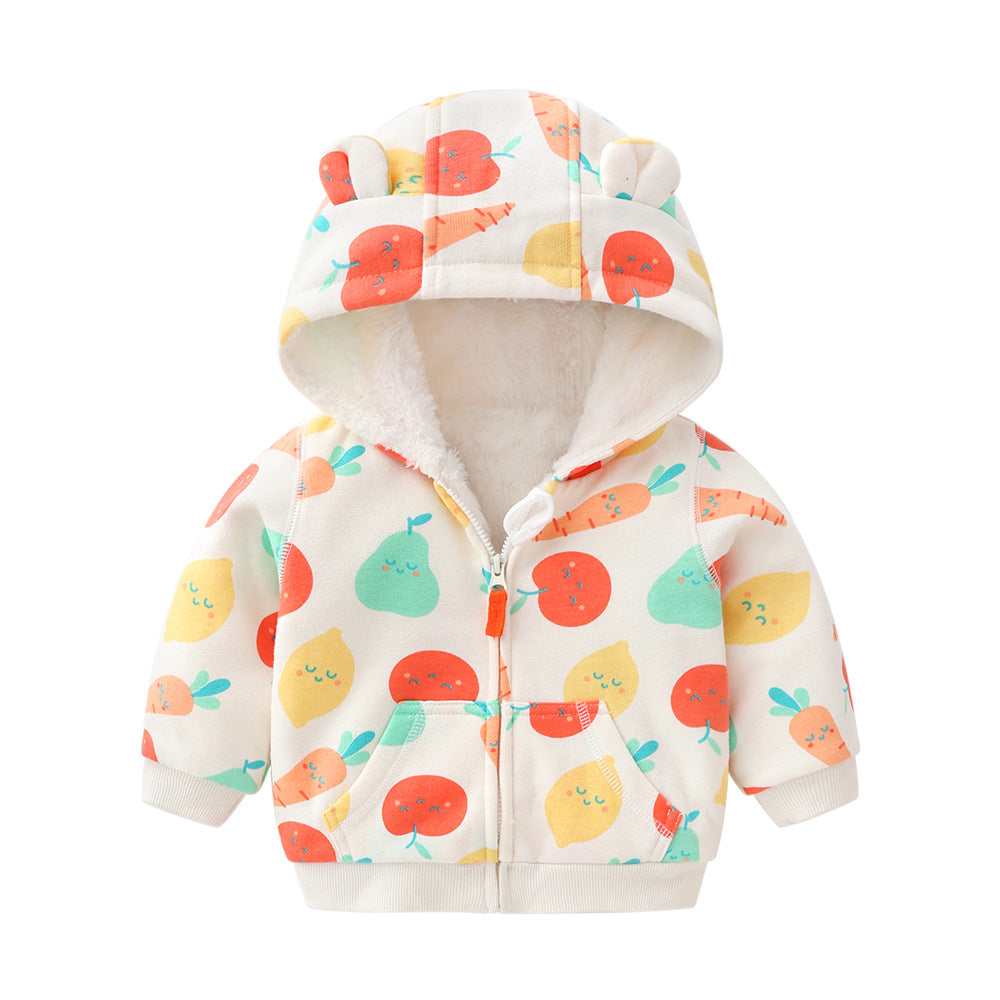 Baby plus fleece jacket - Mubimart -  