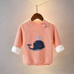 Baby plush warm clothes - Mubimart -  