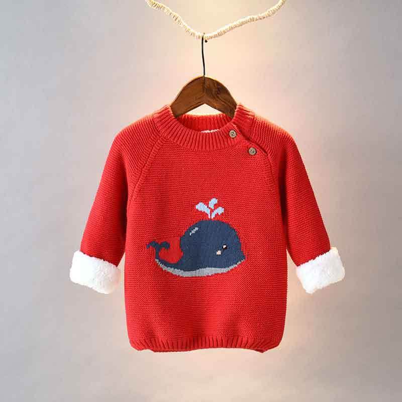 Baby plush warm clothes - Mubimart