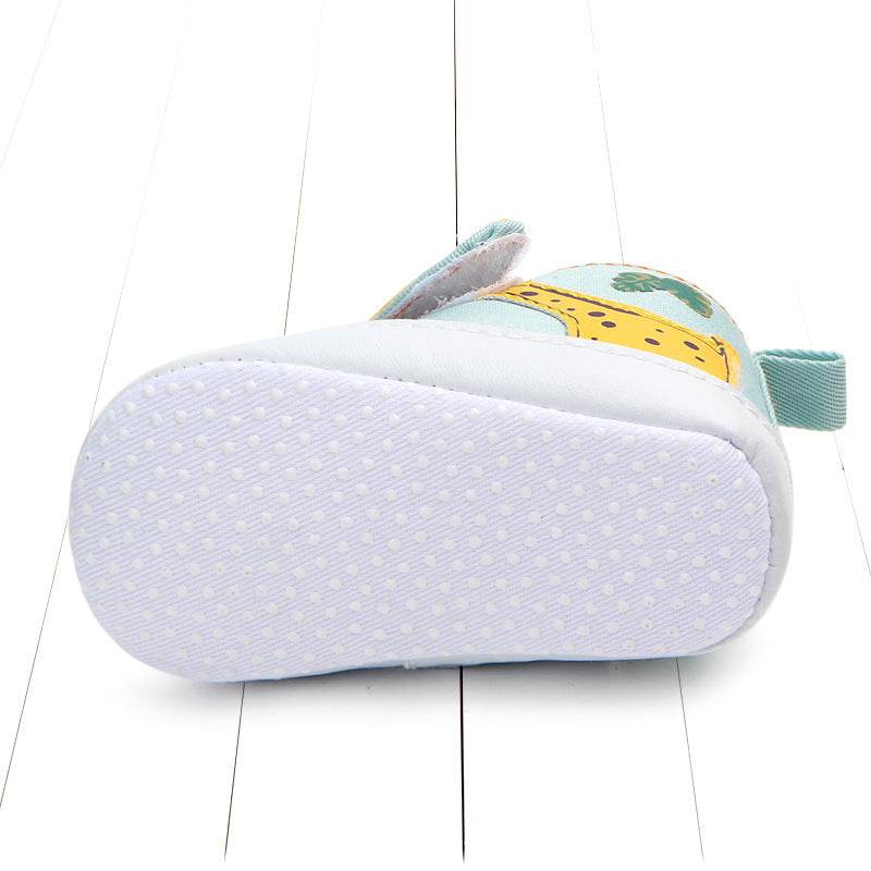 Baby shoes with giraffe pattern Small non-slip toddler shoes - Mubimart