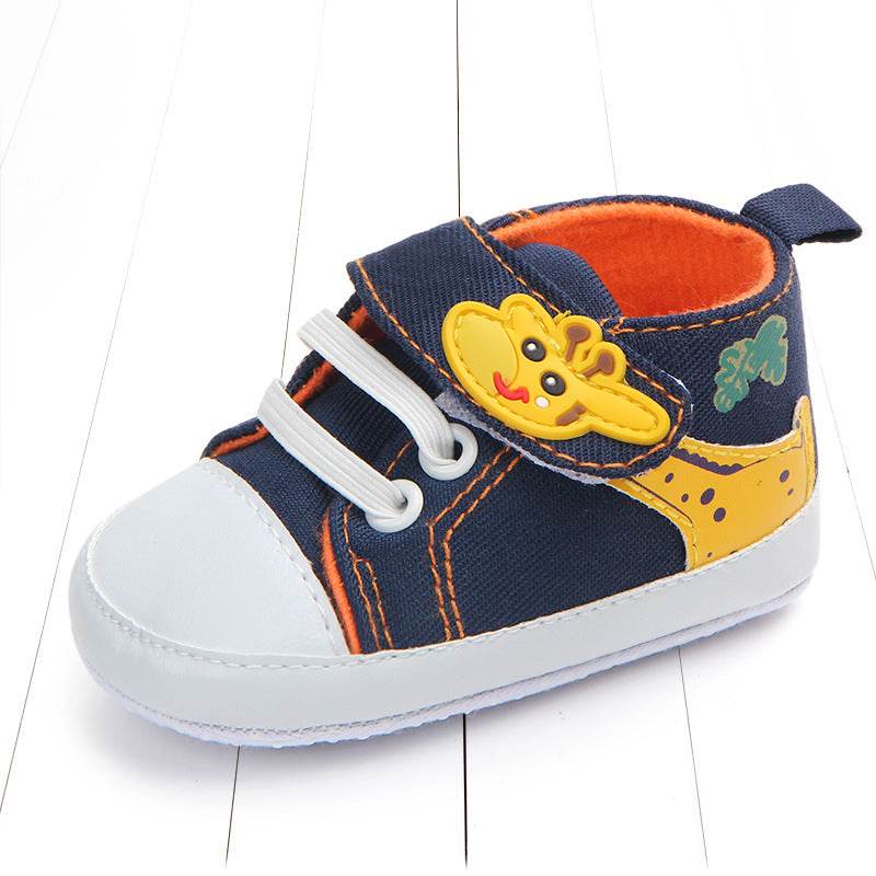 Baby shoes with giraffe pattern Small non-slip toddler shoes - Mubimart