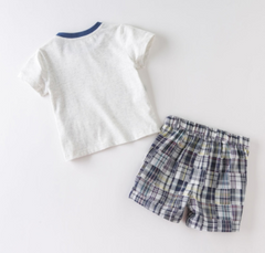 Baby short sleeve t-shirt set - Mubimart -  