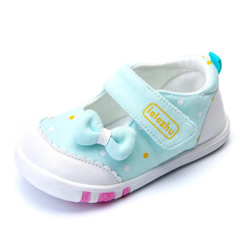 Baby soft-soled toddler shoes - Mubimart -  