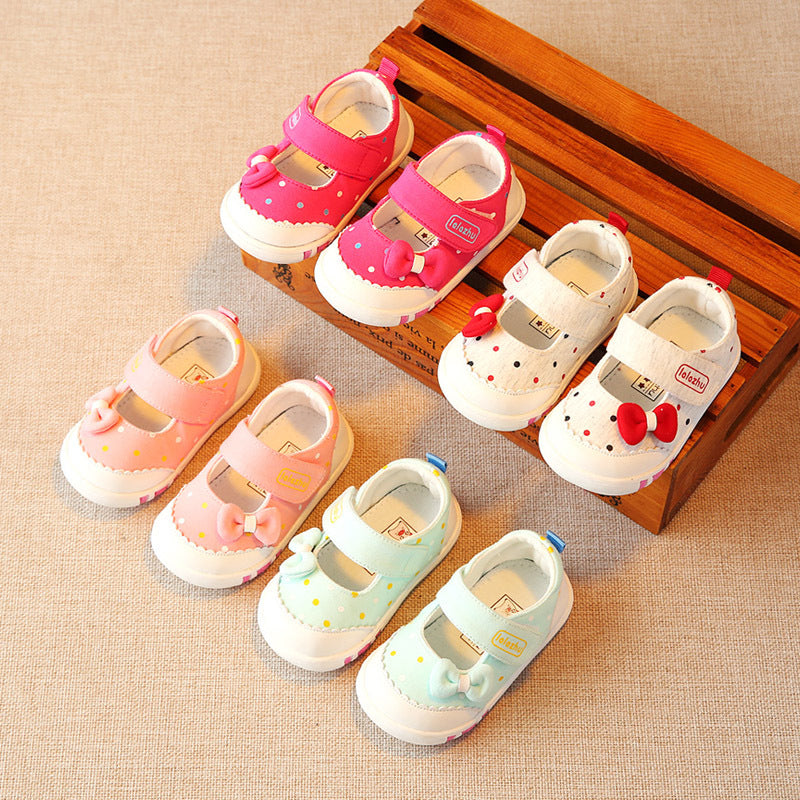 Baby soft-soled toddler shoes - Mubimart - Baby Shoes 