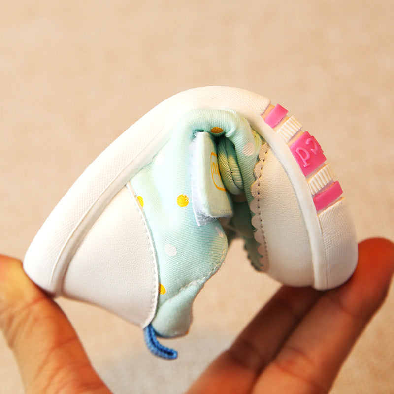 Baby soft-soled toddler shoes - Mubimart -  