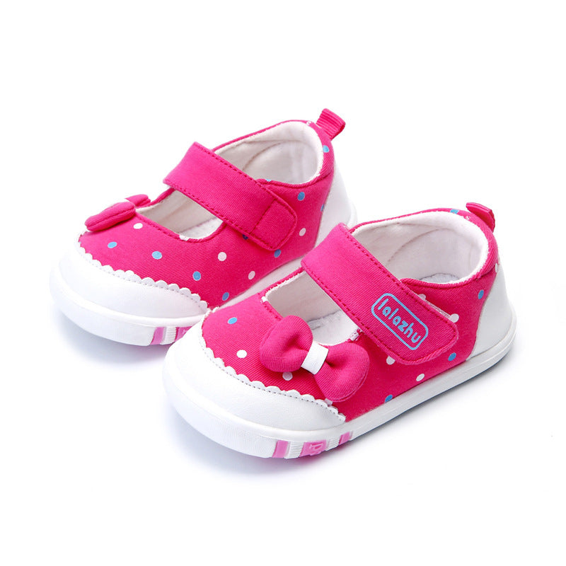 Baby soft-soled toddler shoes - Mubimart -  