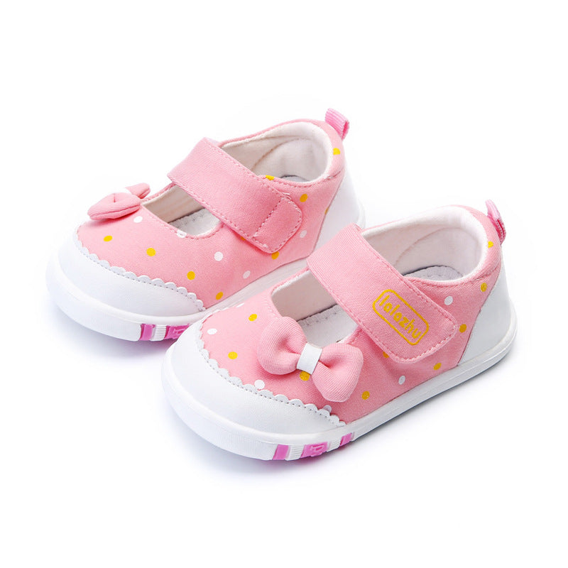 Baby soft-soled toddler shoes - Mubimart -  