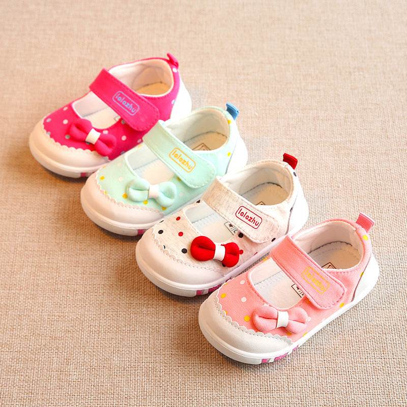 Baby soft-soled toddler shoes - Mubimart
