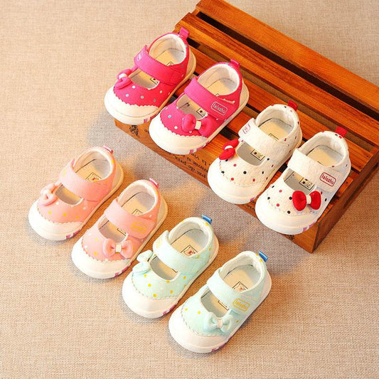 Baby soft-soled toddler shoes - Mubimart