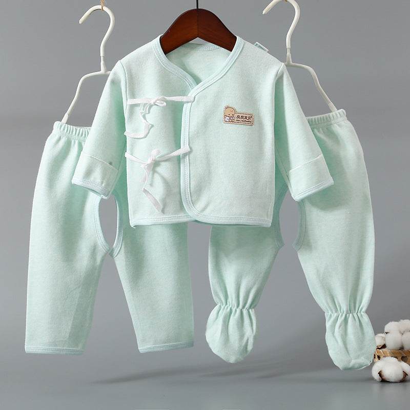 Baby three-piece cotton underwear set - Mubimart