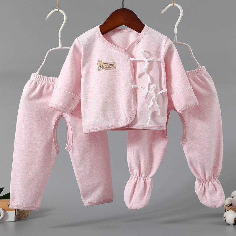 Baby three-piece cotton underwear set - Mubimart