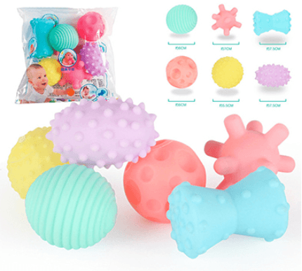 Baby water track assembling slides bathing bath toys Drifting wheel and Baby soft glue pinch ball - Mubimart