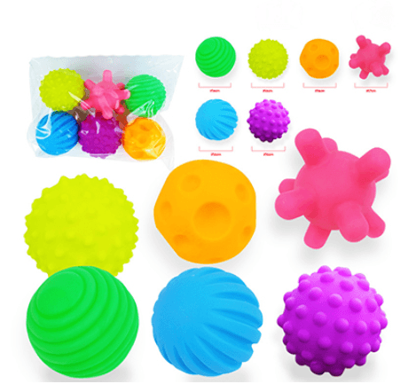 Baby water track assembling slides bathing bath toys Drifting wheel and Baby soft glue pinch ball - Mubimart