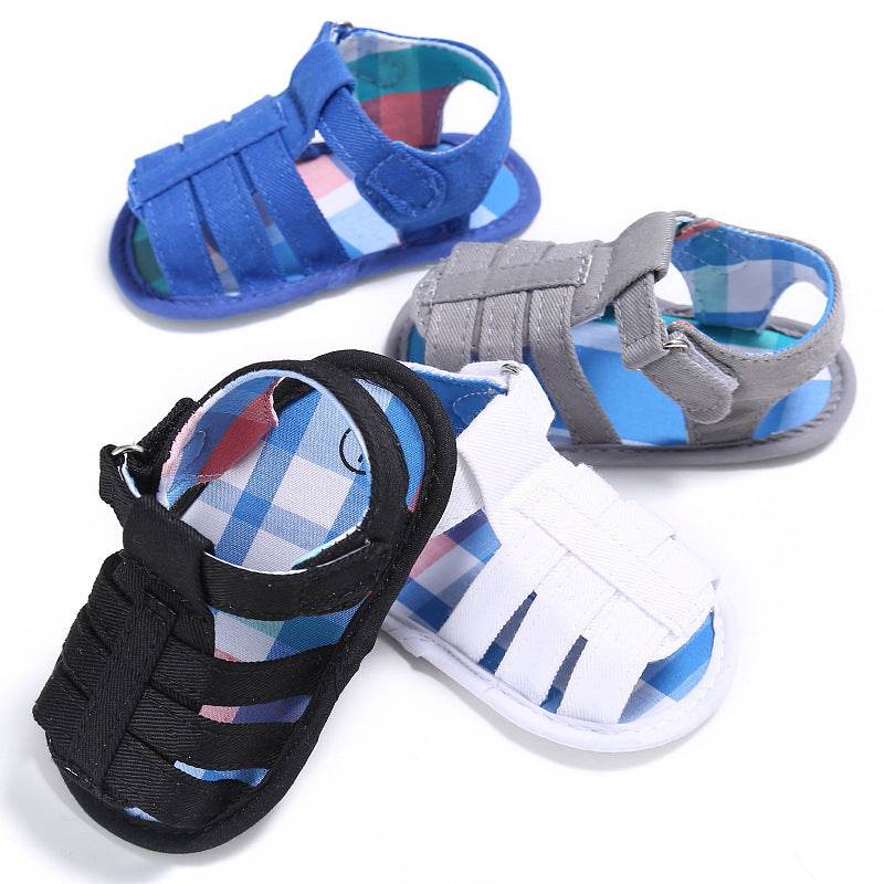 Babyshoes 0-1 years old spring and autumn baby sandals baby toddler shoes - Mubimart