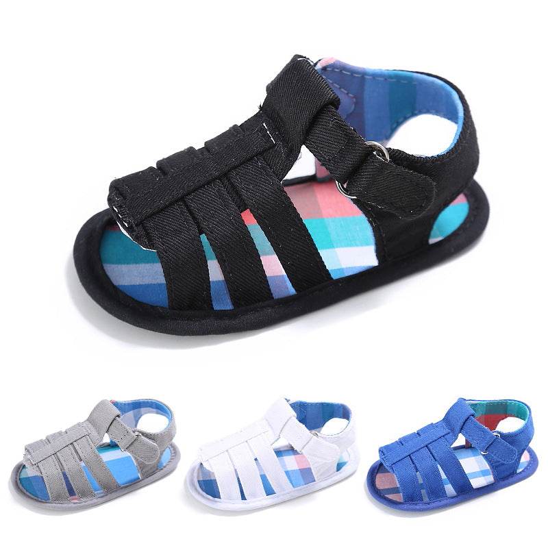 Babyshoes 0-1 years old spring and autumn baby sandals baby toddler shoes - Mubimart