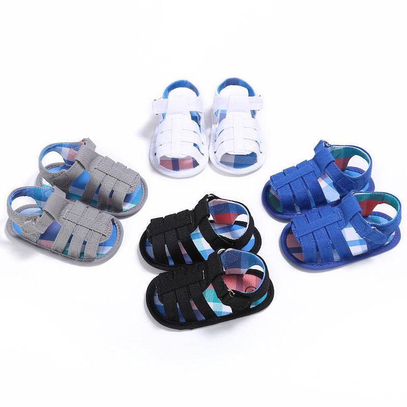 Babyshoes 0-1 years old spring and autumn baby sandals baby toddler shoes - Mubimart