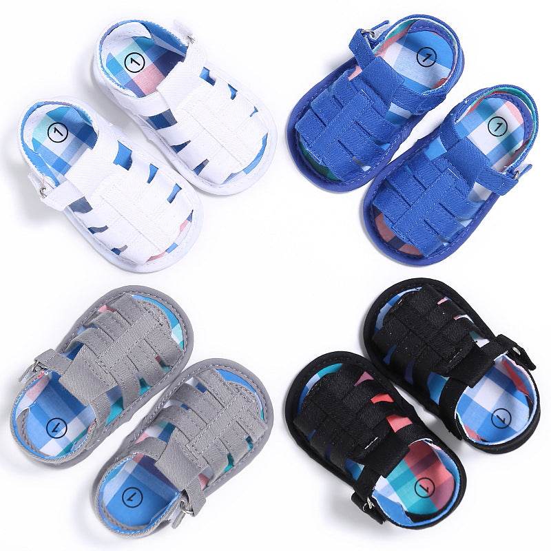 Babyshoes 0-1 years old spring and autumn baby sandals baby toddler shoes - Mubimart