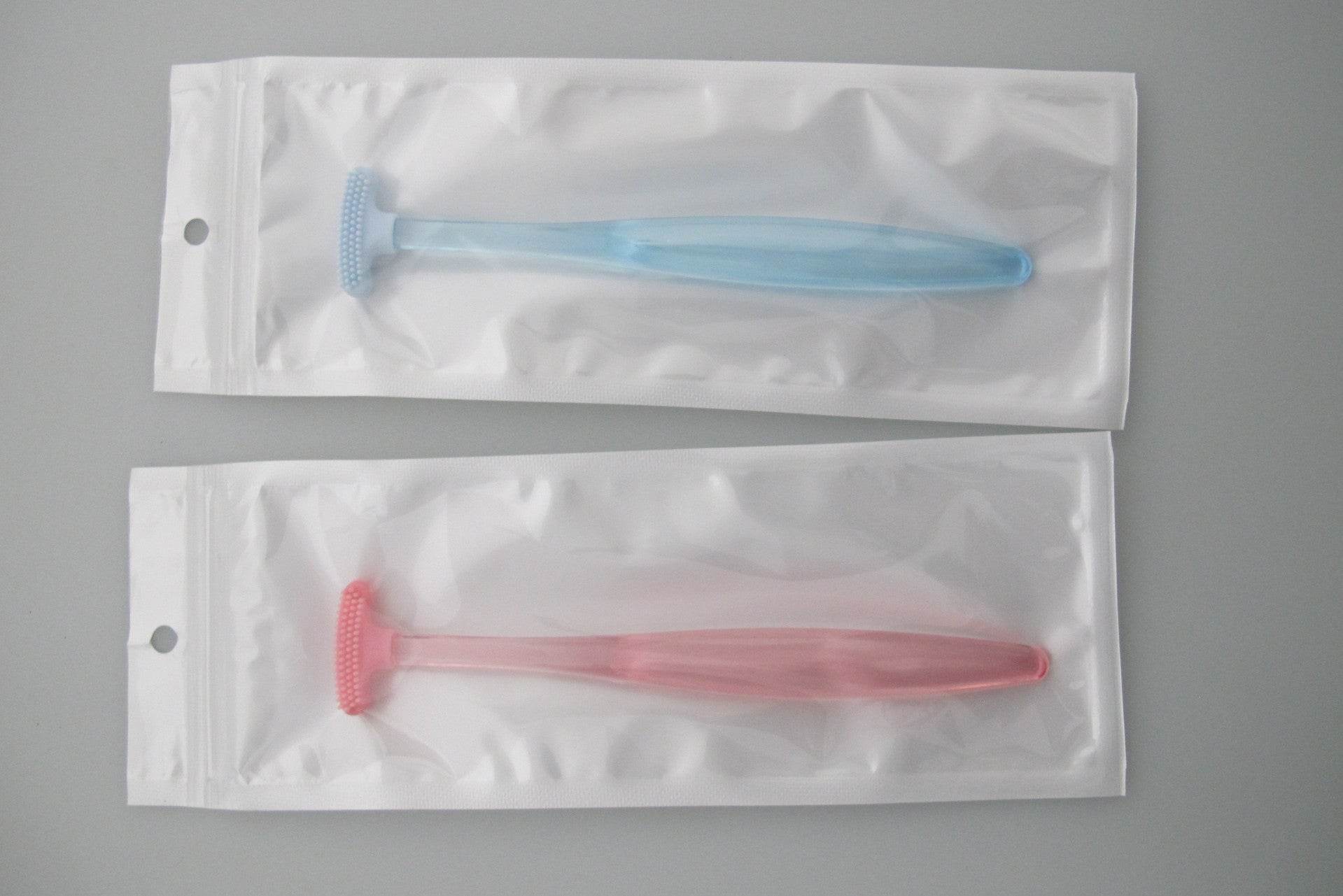 Bag tongue scraper and tongue cleaner - Mubimart