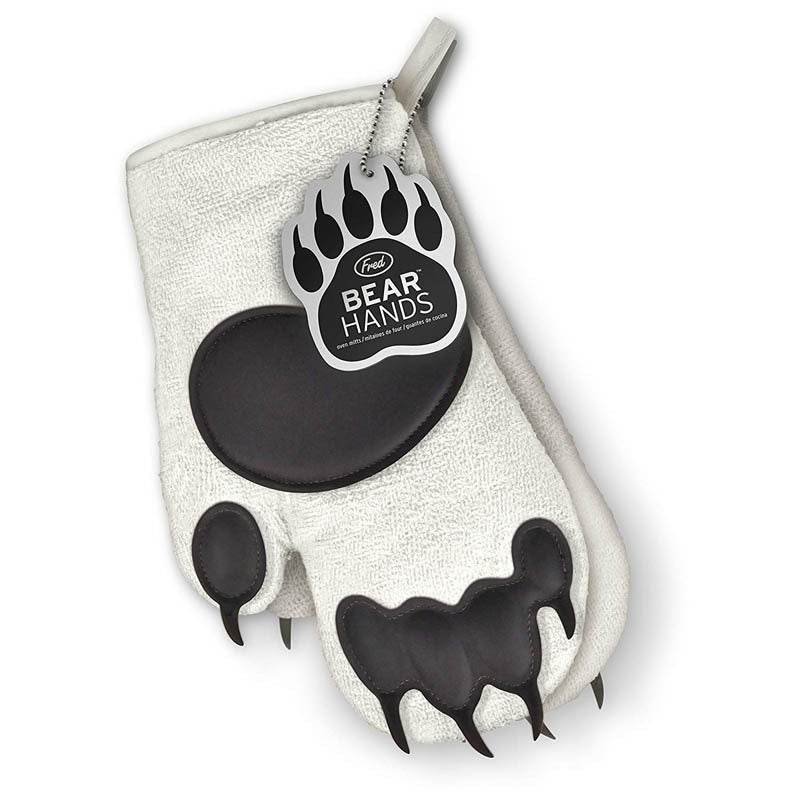Baking Gloves Microwave Gloves Heat Insulation Gloves Cotton Silicone Insulated Mittens Microwave Oven Silicone Gloves - Mubimart