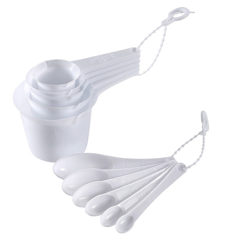 Baking Tool Plastic Plastic Measuring Spoon Measuring Cup Set - Mubimart -  